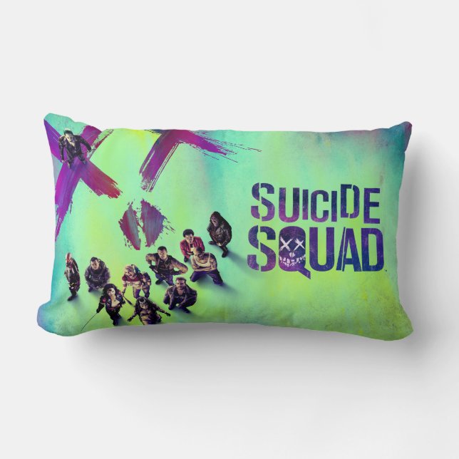 Suicide Squad | Gruppera Poster Lumbarkudde (Framsida)