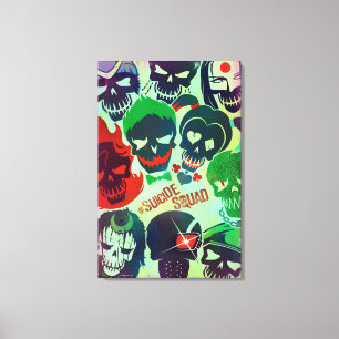 Suicide Squad Grupptillval Canvastryck
