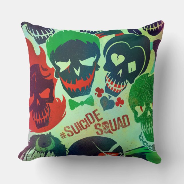 Suicide Squad | Grupptillval Kudde (Framsida)