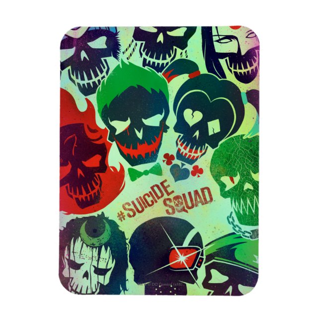 Suicide Squad | Grupptillval Magnet (Vertikal)