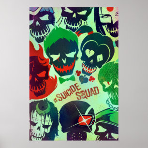 Suicide Squad   Grupptillval Poster