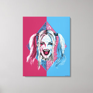 Suicide Squad Harley Laugh Canvastryck