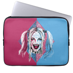 Suicide Squad Harley Laugh Laptop Fodral