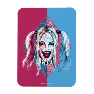 Suicide Squad Harley Laugh Magnet