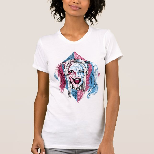 Suicide Squad | Harley Laugh Tee (Framsida)