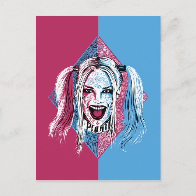 Suicide Squad | Harley Laugh Vykort (Framsida)