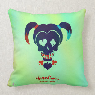 Suicide Squad   Harley Quinn Head Icon Kudde