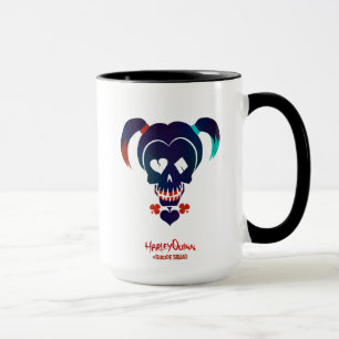Suicide Squad   Harley Quinn Head Icon Mugg