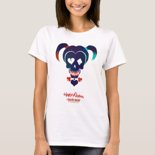 Suicide Squad   Harley Quinn Head Icon Tee