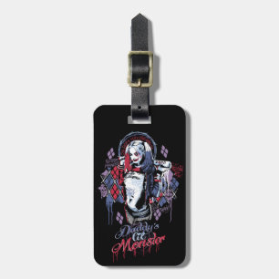 Suicide Squad Harley Quinn Inked Graffiti Bagagebricka