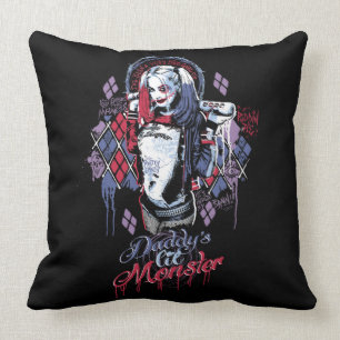 Suicide Squad Harley Quinn Inked Graffiti Kudde