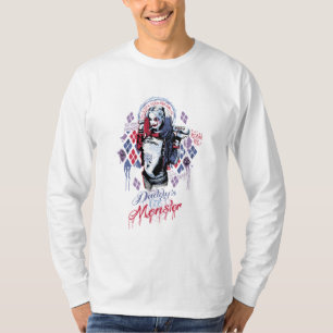 Suicide Squad Harley Quinn Inked Graffiti Tröja