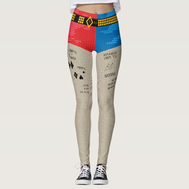 Suicide Squad | Harley Quinn Leggings (Framsida)