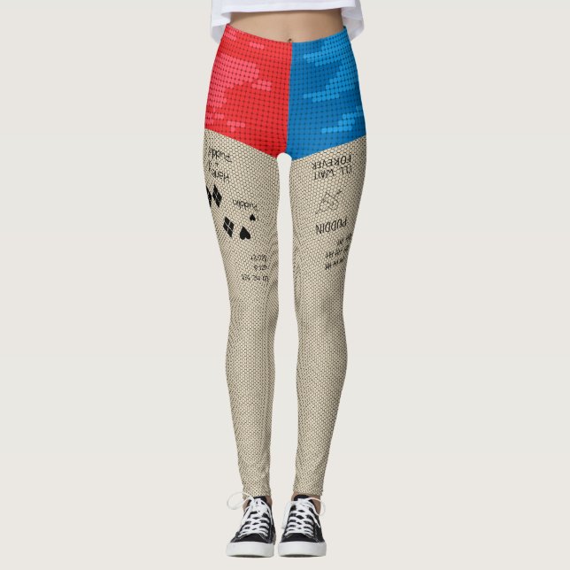 Suicide Squad | Harley Quinn Leggings (Framsida)