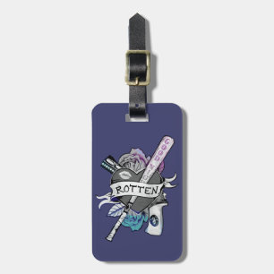 Suicide Squad   Harley Quinn "Rotten" TattoArt Bagagebricka