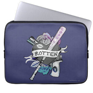 Suicide Squad   Harley Quinn "Rotten" TattoArt Laptop Fodral