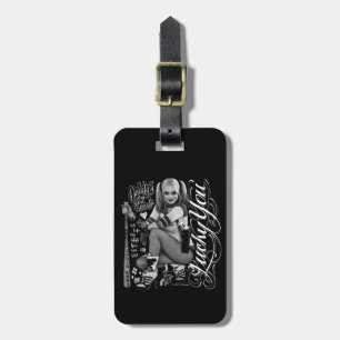Suicide Squad   Harley Quinn Typography Photo Bagagebricka