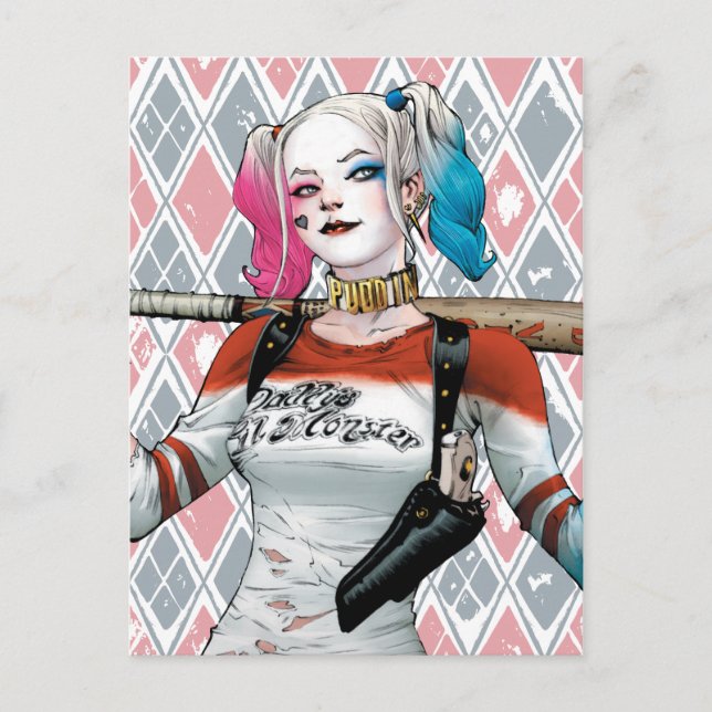 Suicide Squad | Harley Quinn Vykort (Framsida)