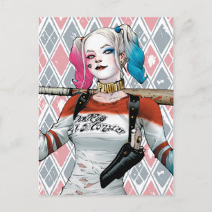 Suicide Squad Harley Quinn Vykort