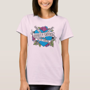 Suicide Squad Harley Quinns Tatto Parlor Heart T-shirt