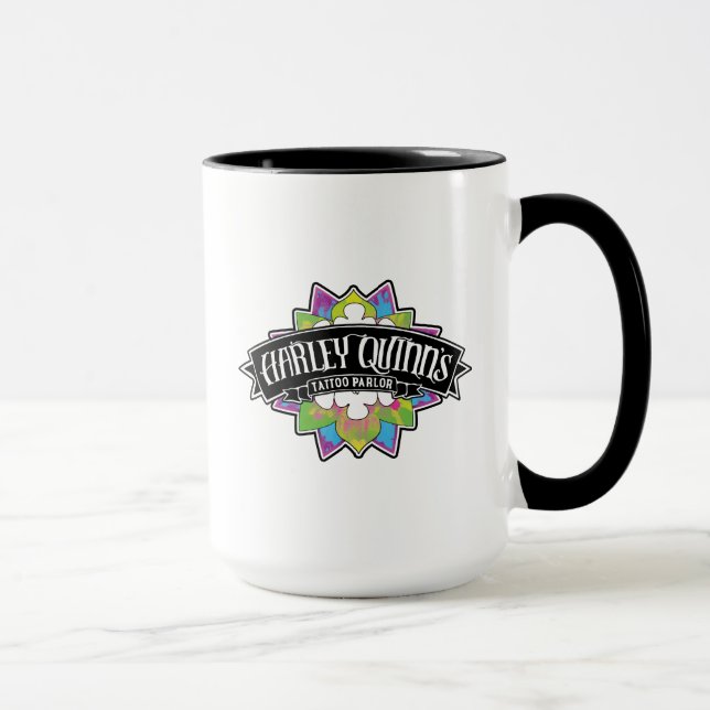 Suicide Squad | Harley Quinns Tatto Parlor Lotus Mugg (Höger)