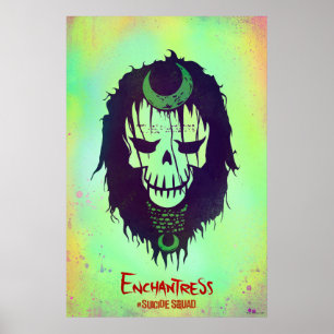 Suicide Squad Ikon för annonsfigur Poster