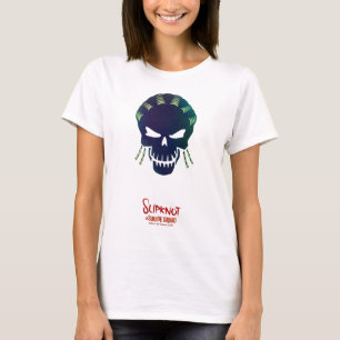 Suicide Squad Ikon för bildskärmshuvud Tee Shirt