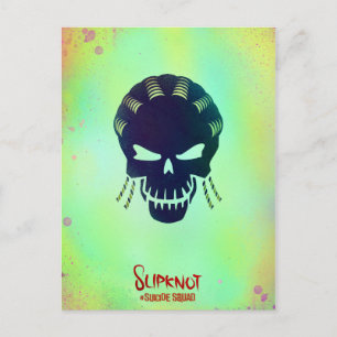 Suicide Squad Ikon för bildskärmshuvud Vykort