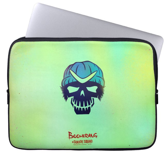 Suicide Squad | Ikon för Boomerang Head Laptop Fodral (Framsidan)