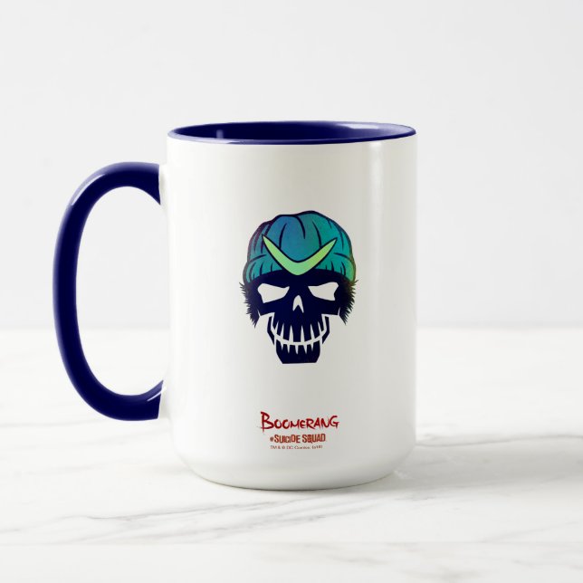 Suicide Squad | Ikon för Boomerang Head Mugg (Vänster)