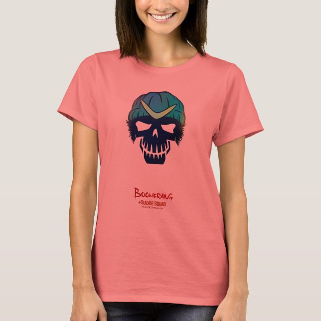 Suicide Squad | Ikon för Boomerang Head T-shirt (Framsida)