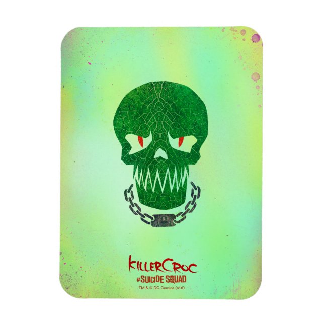 Suicide Squad | Ikon för Killer Croc Head Magnet (Vertikal)