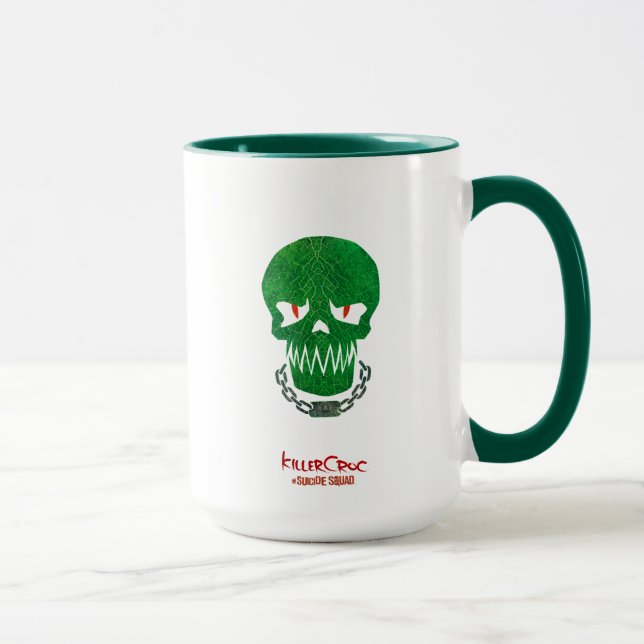 Suicide Squad | Ikon för Killer Croc Head Mugg (Höger)