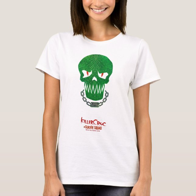 Suicide Squad | Ikon för Killer Croc Head T-shirt (Framsida)