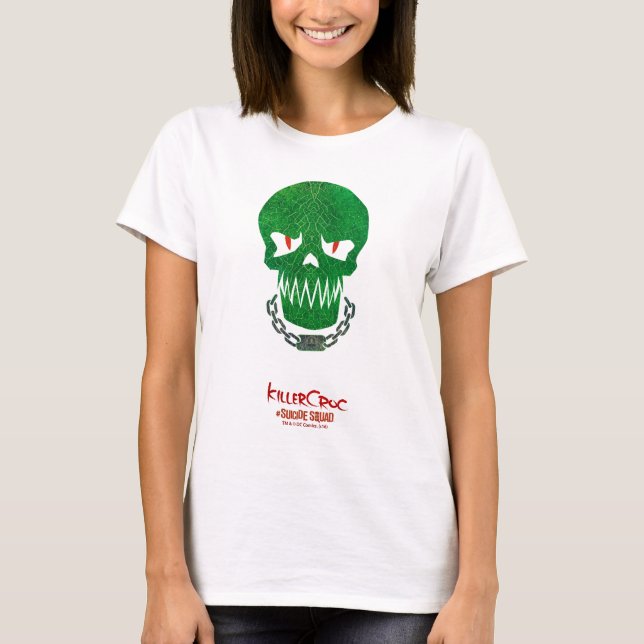 Suicide Squad | Ikon för Killer Croc Head Tee (Framsida)