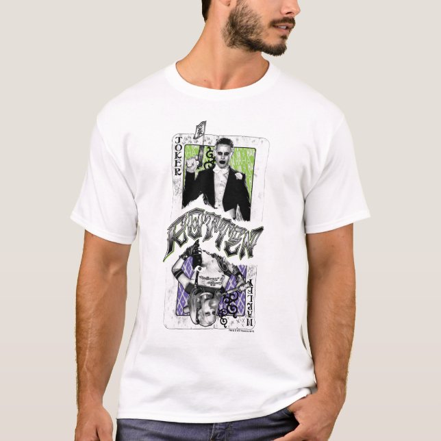 Suicide Squad | Joker & Harley Rotten 2 Tee Shirt (Framsida)