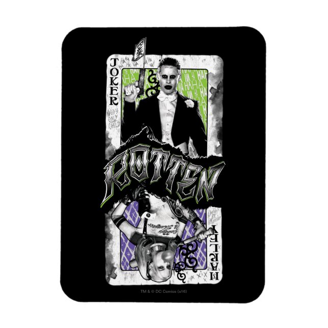 Suicide Squad | Joker & Harley Rotten Magnet (Vertikal)