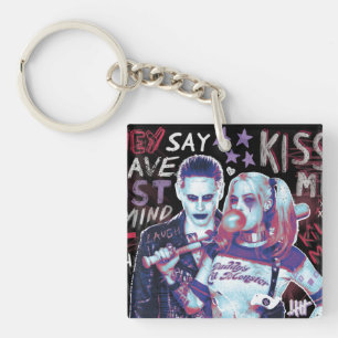 Suicide Squad Joker & Harley Typography Photo