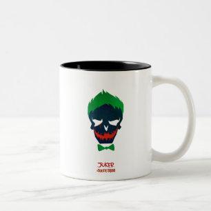 Suicide Squad   Joker Head Icon Två-Tonad Mugg