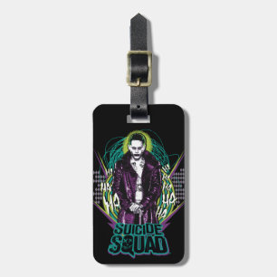 Suicide Squad Joker Retro Sten Graphic Bagagebricka