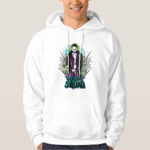 Suicide Squad Joker Retro Sten Graphic Hoodie