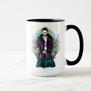Suicide Squad   Joker Retro Sten Graphic Mugg