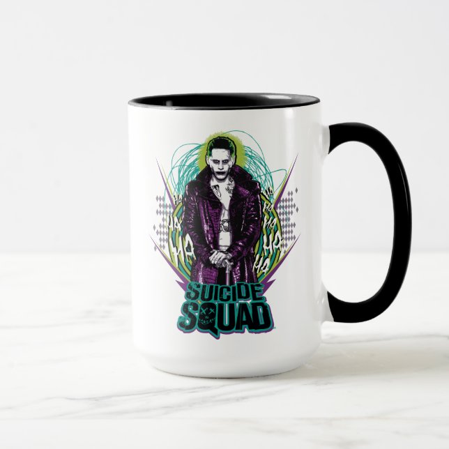 Suicide Squad | Joker Retro Sten Graphic Mugg (Höger)