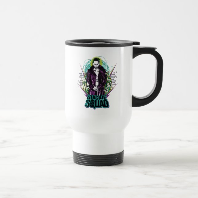 Suicide Squad | Joker Retro Sten Graphic Resemugg (Höger)