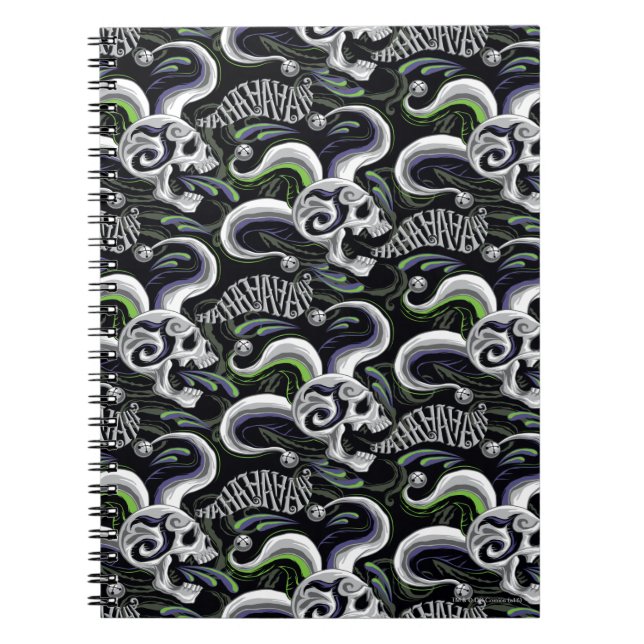 Suicide Squad | Joker Skull - Haha Anteckningsbok Med Spiral (Framsidan)