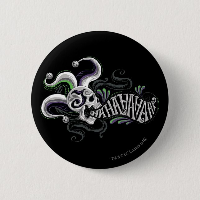 Suicide Squad | Joker Skull - Haha Knapp (Framsida)