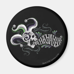 Suicide Squad Joker Skull - Haha Magnet