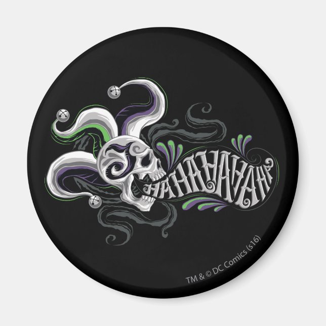 Suicide Squad | Joker Skull - Haha Magnet (Framsidan)