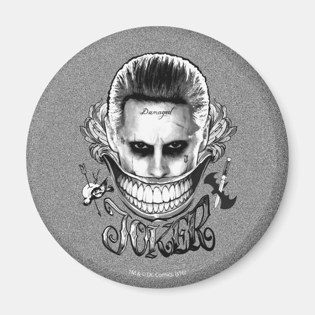 Suicide Squad | Joker Smile Magnet (Framsidan)