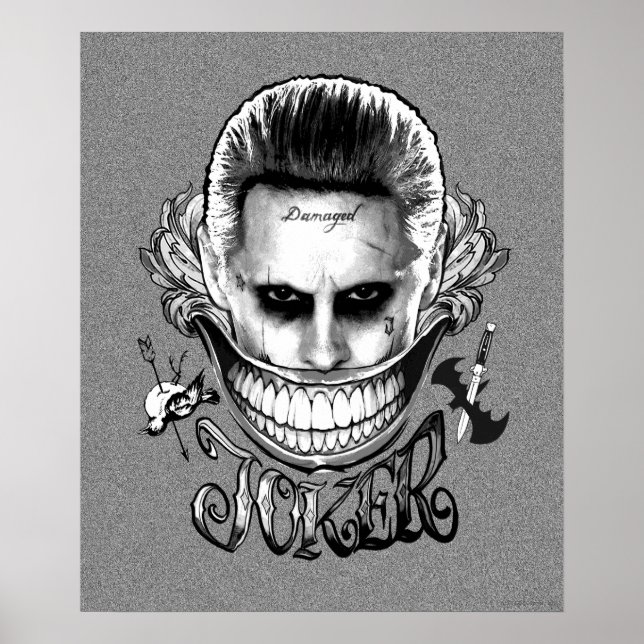 Suicide Squad | Joker Smile Poster (Framsidan)